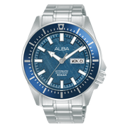 Alba Men's Watch Active Stainless Steel Bracelet Blue Dial AL4715X1