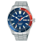 Alba Men's Watch Active Stainless Steel Band Blue Dial AL4735X1