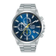 Alba Men's Chronograph Metal Watch