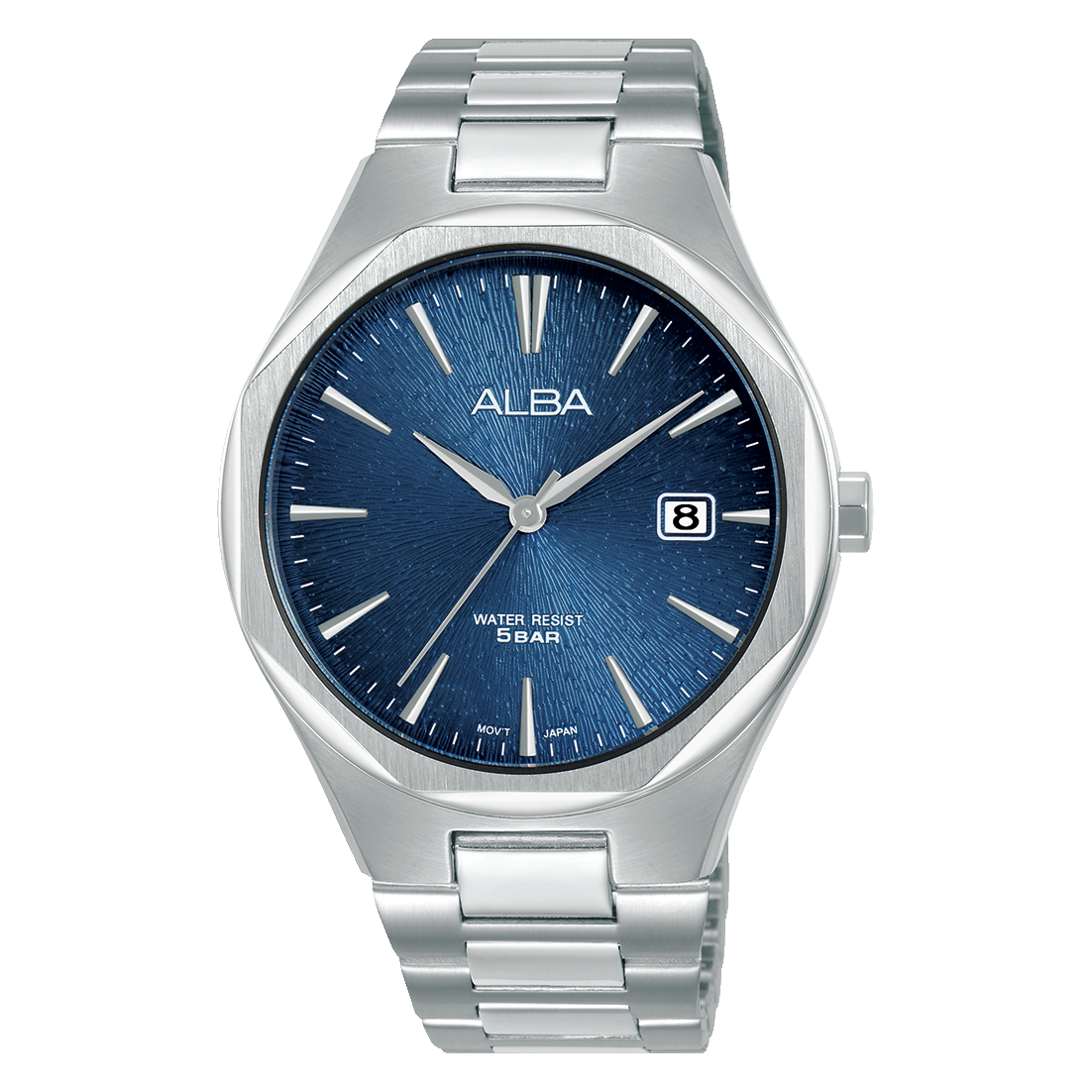 Alba Men's Watch Prestige Stainless Steel Band Blue Dial AS9U57X1