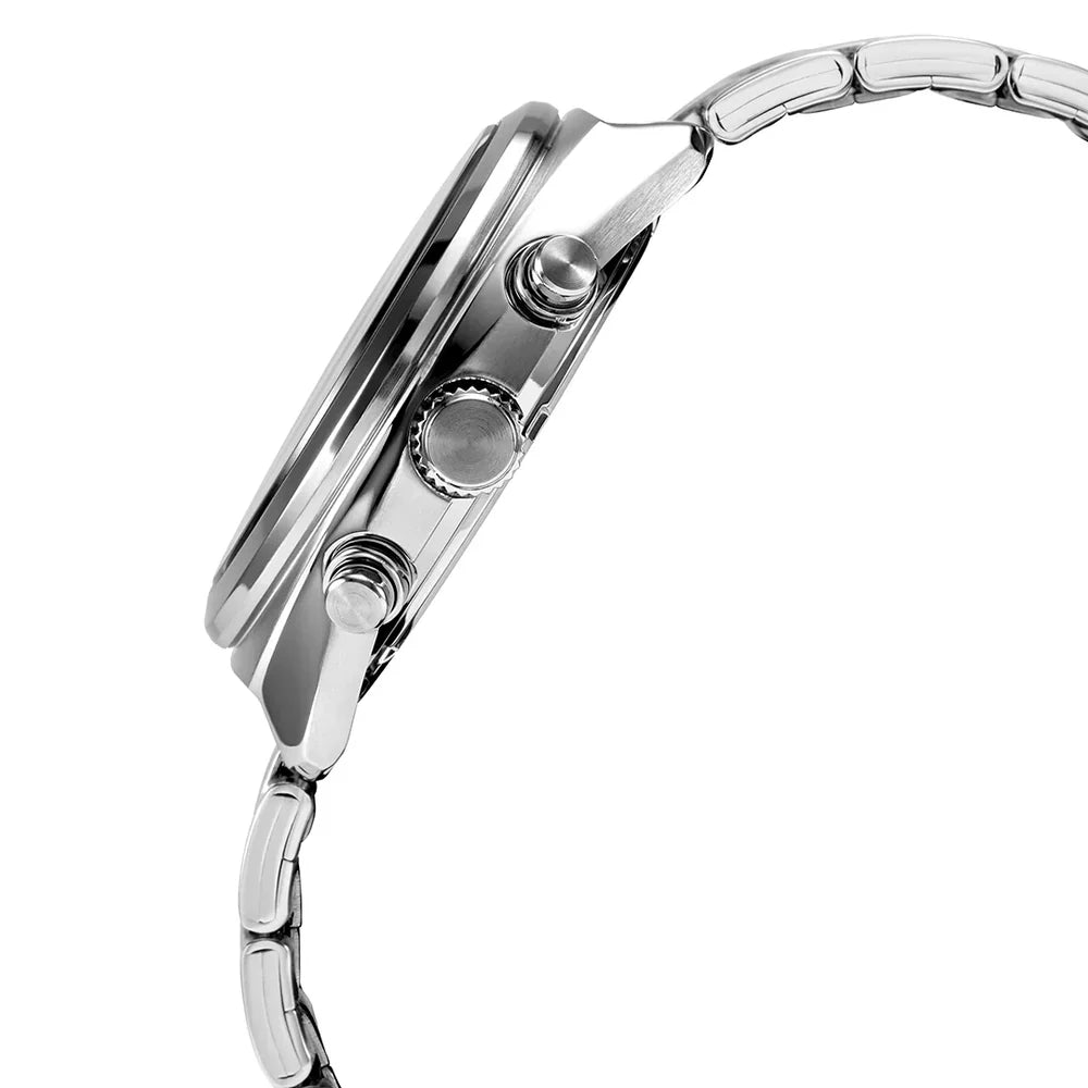 Alba Men's Watch Active Stainless Steel  Band Black Dial AT3K09X1