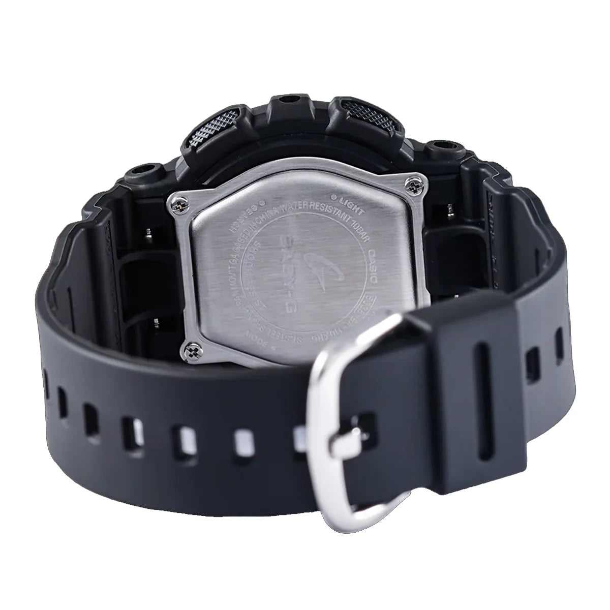 Casio G-Shock Baby-G Analog Digital Watch for Women Gold Dial Black Resin Strap BA-110XRG-1ADR