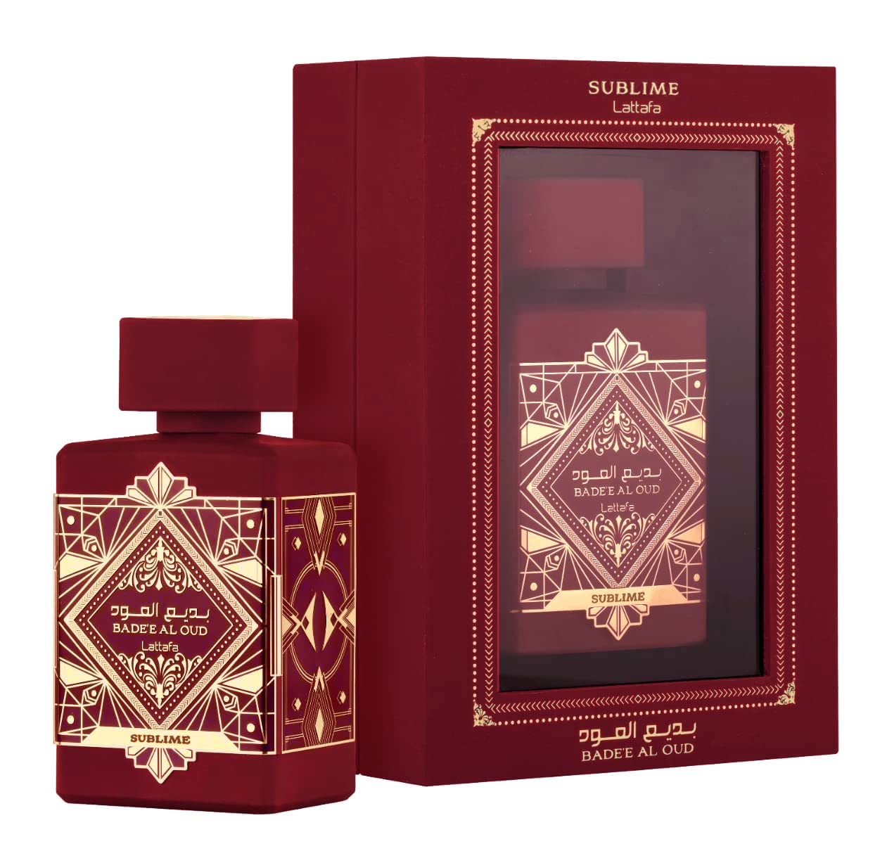 Badi' Al Oud Sublime Perfume by Lattafa for Unisex - 100ml, Eau de Parfum