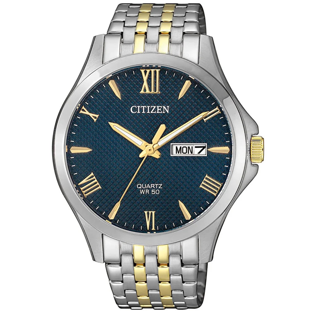 Citizen Quartz Stainless Steel Wrist Watch For Men 43 Mm BF2024-50L