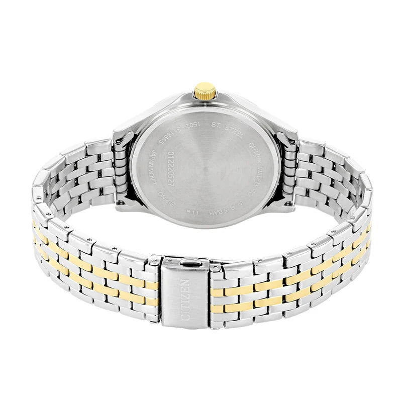 Citizen Quartz Stainless Steel Wrist Watch For Men 43 Mm BF2024-50L