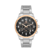 ساعة يد بيجوتي ستانلس ستيل متعددة الوظائف للرجال