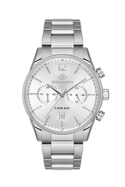 Bigotti Men's Analog Stainless Steel Watch