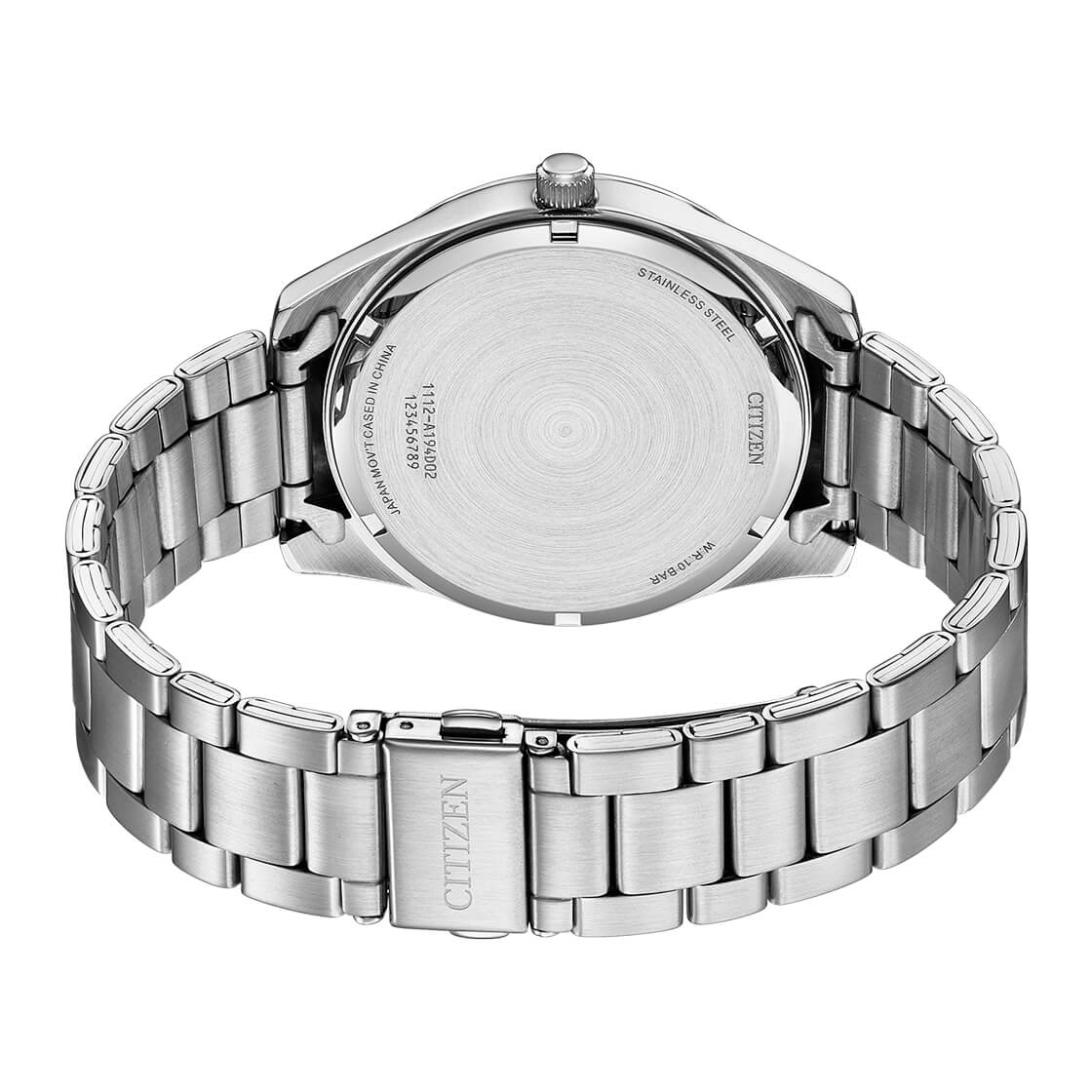 Citizen Men's Quartz Watch with Stainless Steel Bracelet and Green Dial BI1031-51Z