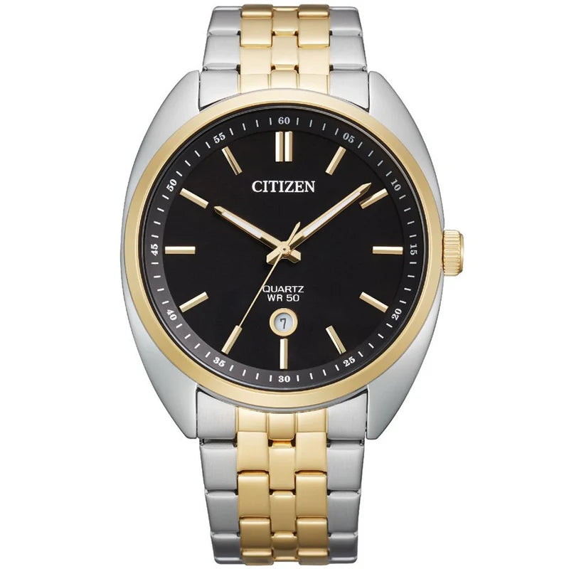 Citizen Quartz Wrist Watch For Men 43 Mm Stainless Steel - BI5094-59E