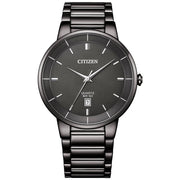 Citizen Quartz Men's Watch Black Dial with Black Strap - BI5127-51H