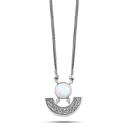 Arabic Design 925 Silver Necklace