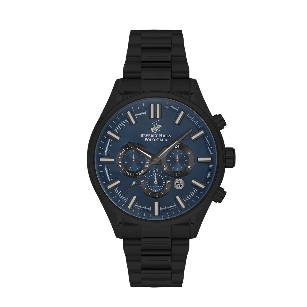 Beverly Hills Polo Club Men’s Multi Function Blue Dial Watch – BP3395X.690