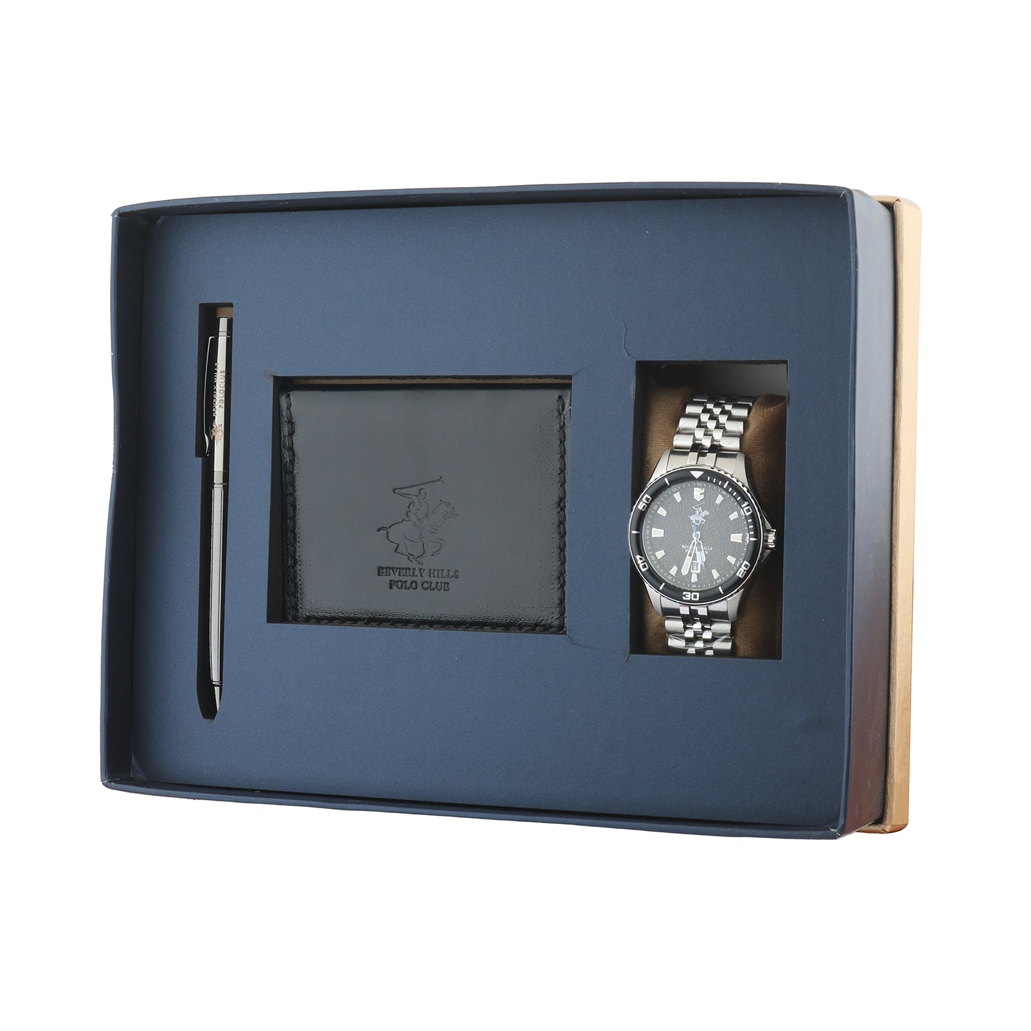 Bestseller – Beverly Hills Polo Club Men’s Analog Black Dial Watch – BP3559X.350