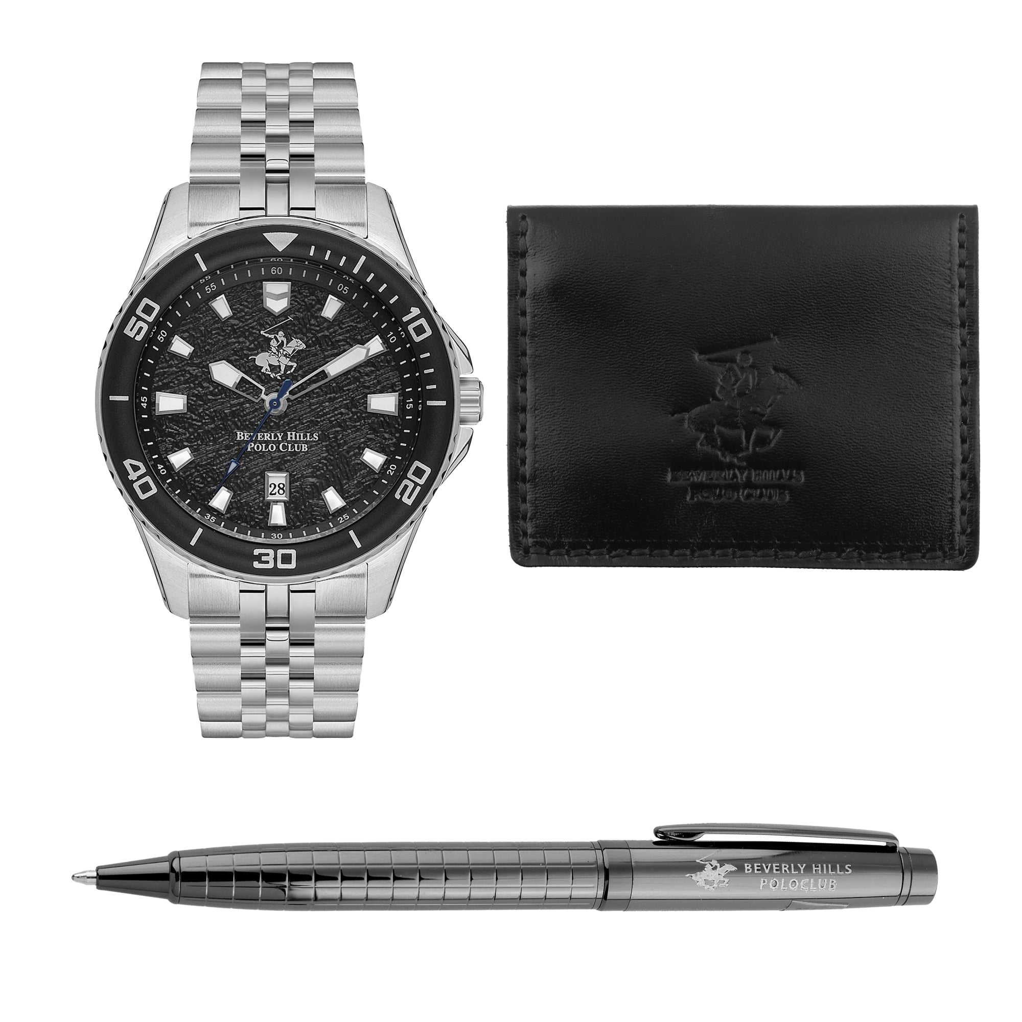 Bestseller – Beverly Hills Polo Club Men’s Analog Black Dial Watch – BP3559X.350