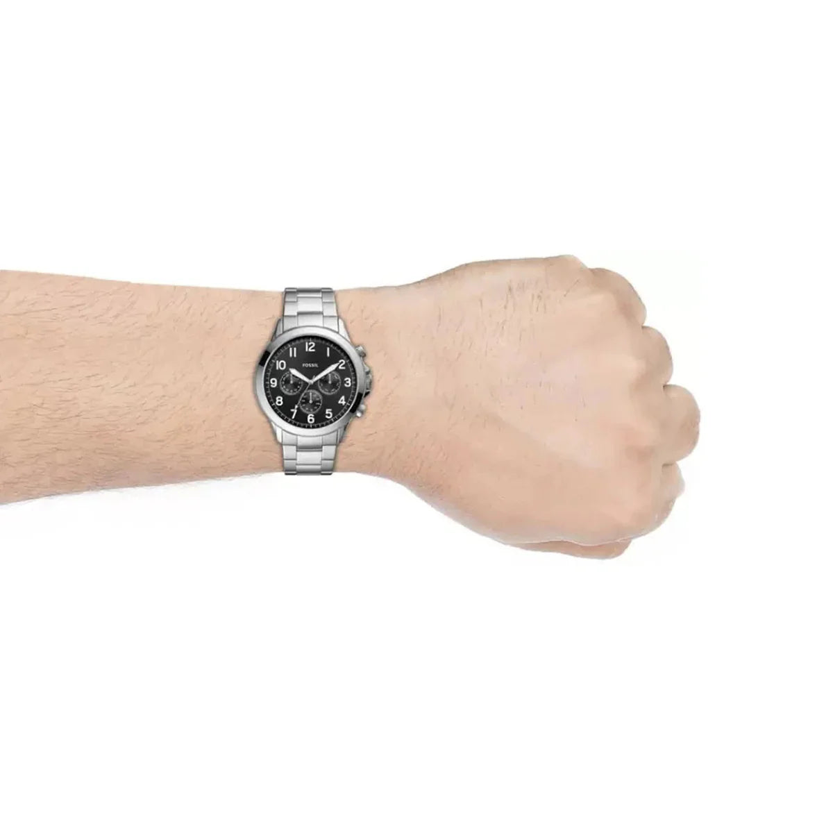 Fossil Men's Flynn Chronograph Brown Leather Watch - BQ2512
