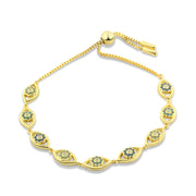 An elegant 925 silver bracelet with pearl beads