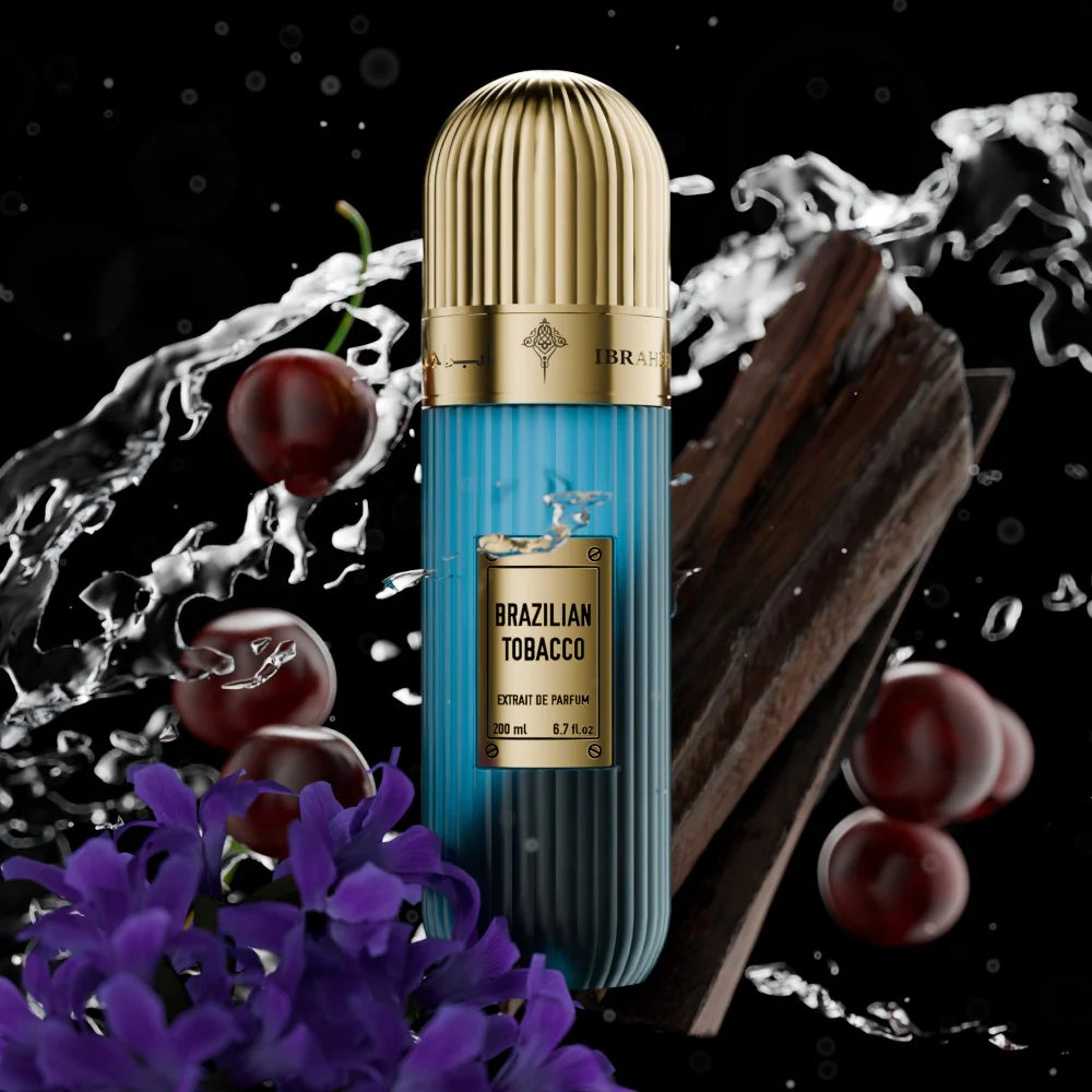 عطر برازيلين توباكو من إبراهيم القرشي – أو دو بارفان 200مل