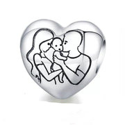 BSC494 - Family Love Pendant in 925 Silver