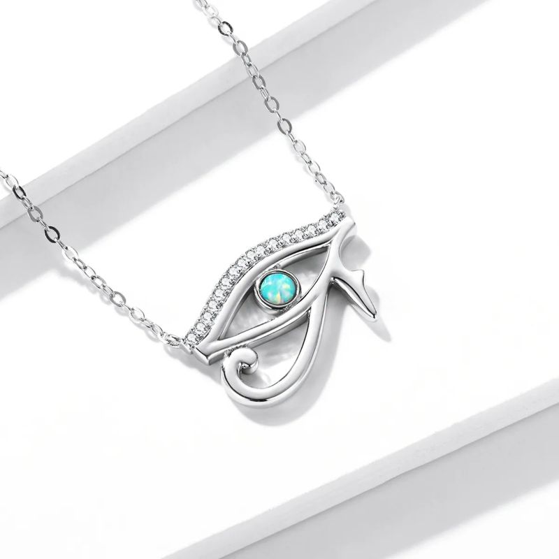 Eye of Horus 925 Silver Necklace