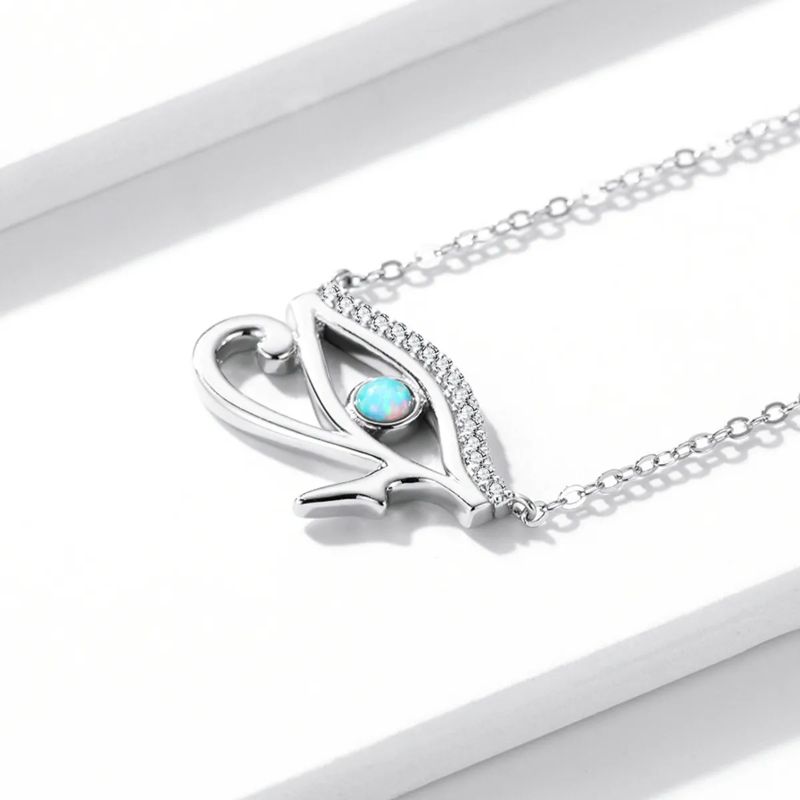 Eye of Horus 925 Silver Necklace