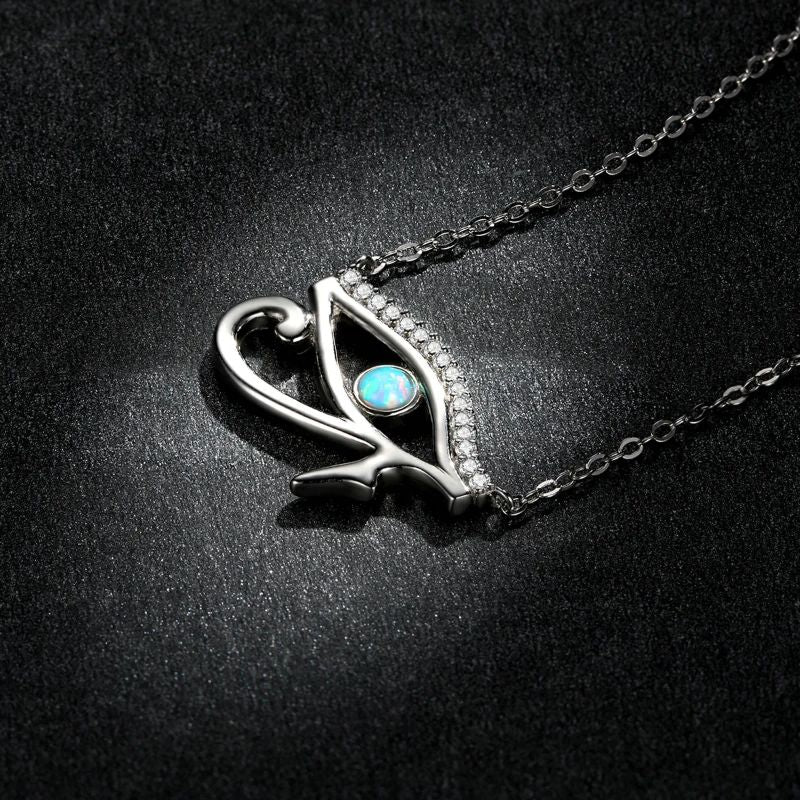 Eye of Horus 925 Silver Necklace