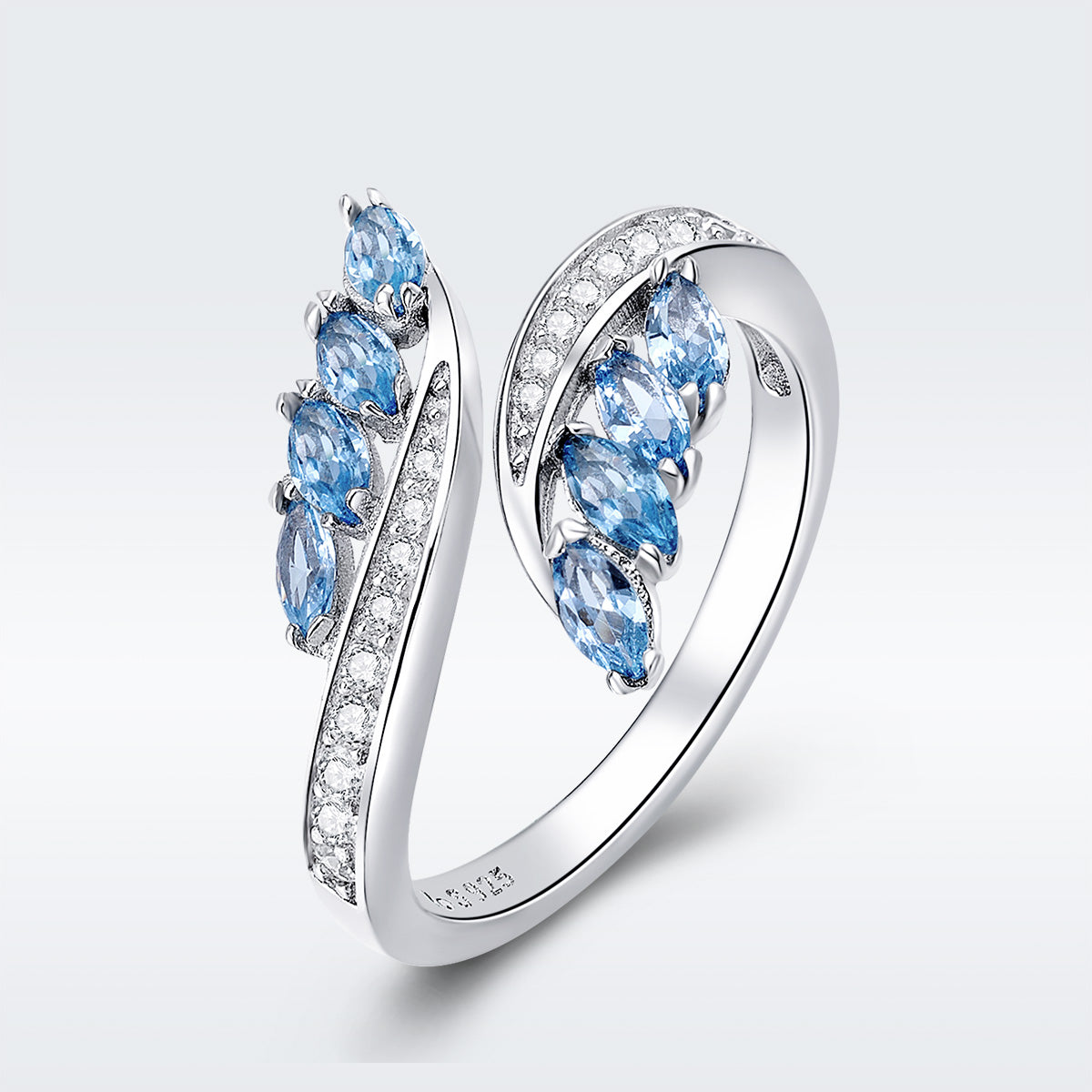 BSR005 - 925 Sterling Silver Butterfly Ring
