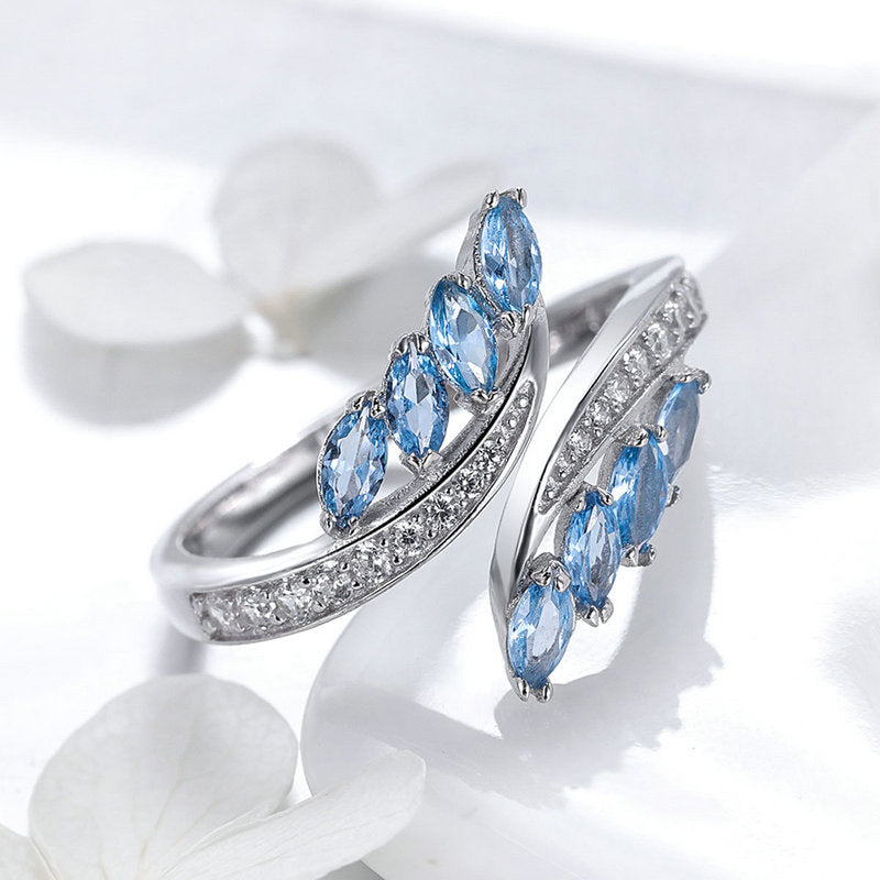 BSR005 - 925 Sterling Silver Butterfly Ring