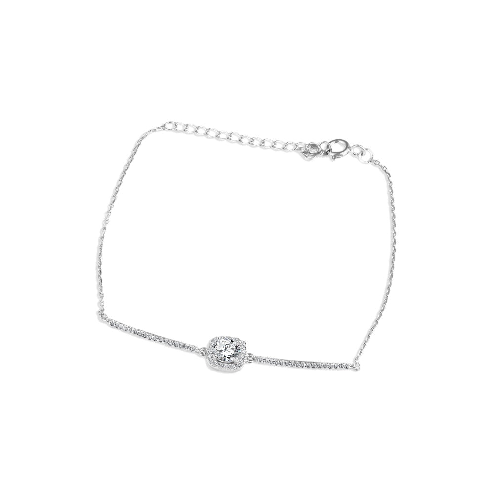 Zircon 925 Silver Bracelet