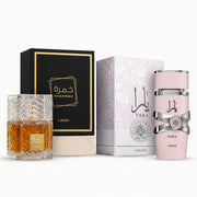Lattafa Signature Bundle – Khamrah & Yara (100 ml + 100 ml)