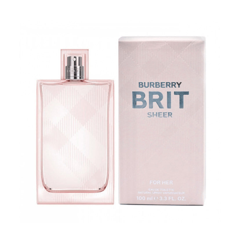 Burberry Brit Sheer for Women - Eau de Toilette, 100 ml