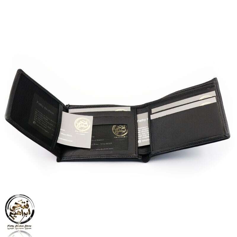 Seven K Men's Genuine Leather Wallet, Black