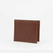 Seven K Genuine Leather Flap Wallet for Men , Tan