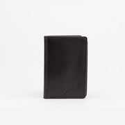 C2256B - Natural Leather Wallet for Men from Seven K, Black