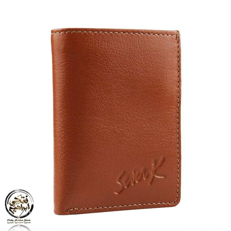 C2259U - Natural Leather Wallet for Men from Seven K, Havana