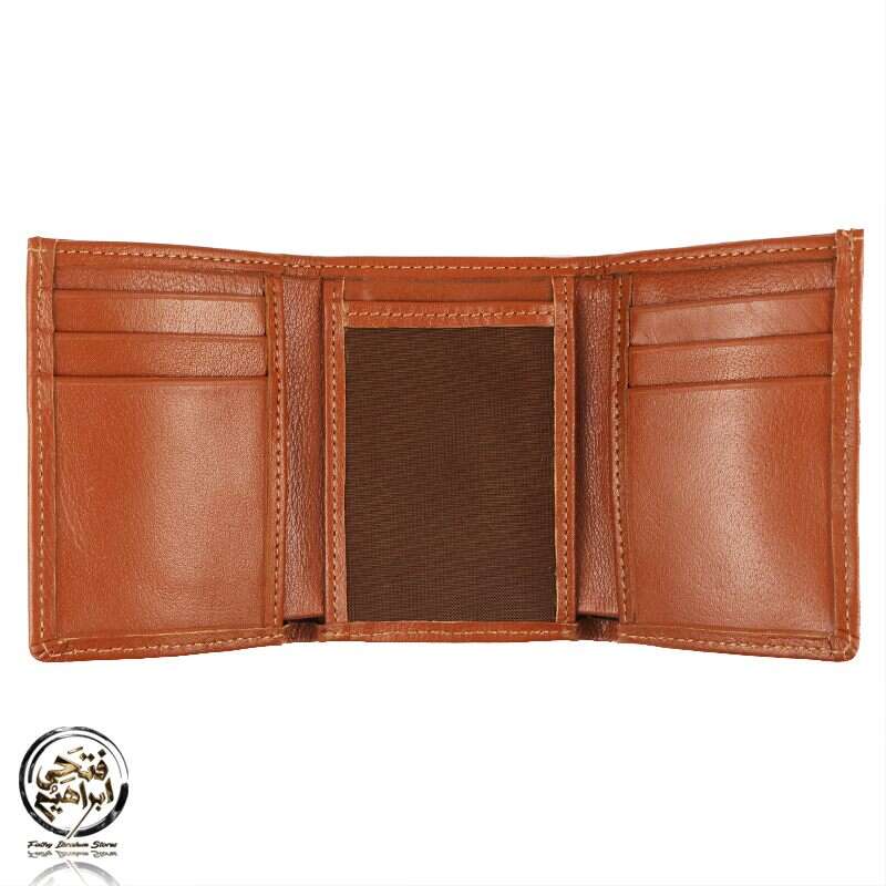 C2259U - Natural Leather Wallet for Men from Seven K, Havana