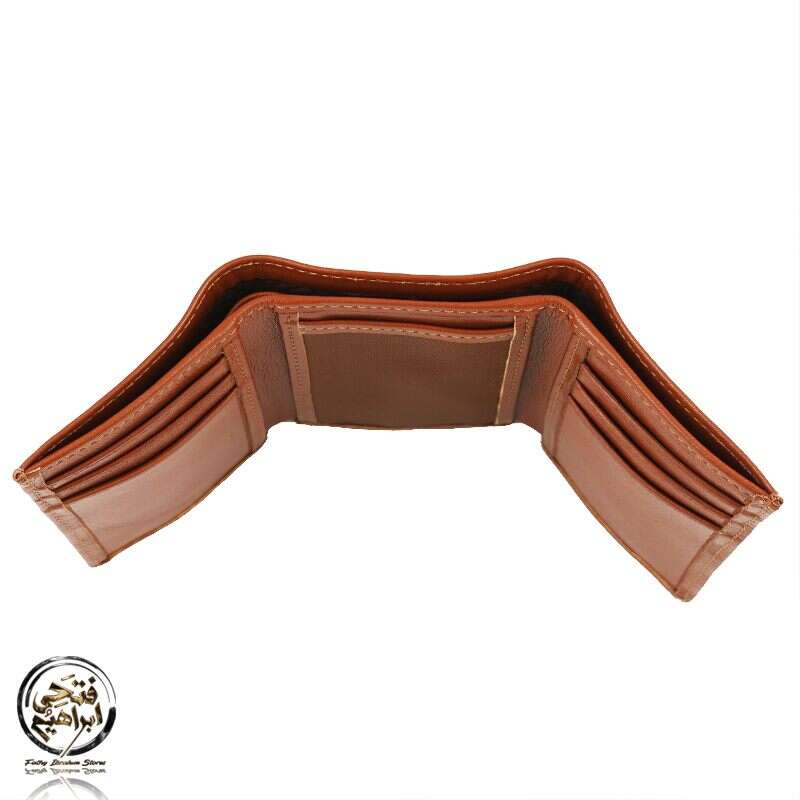 C2259U - Natural Leather Wallet for Men from Seven K, Havana