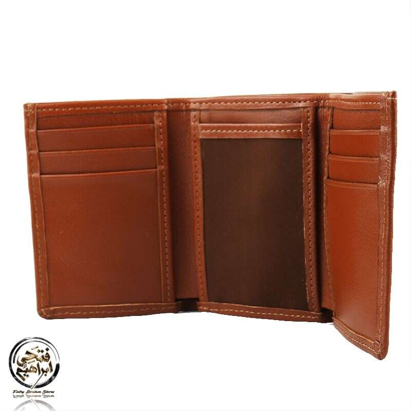 C2259U - Natural Leather Wallet for Men from Seven K, Havana