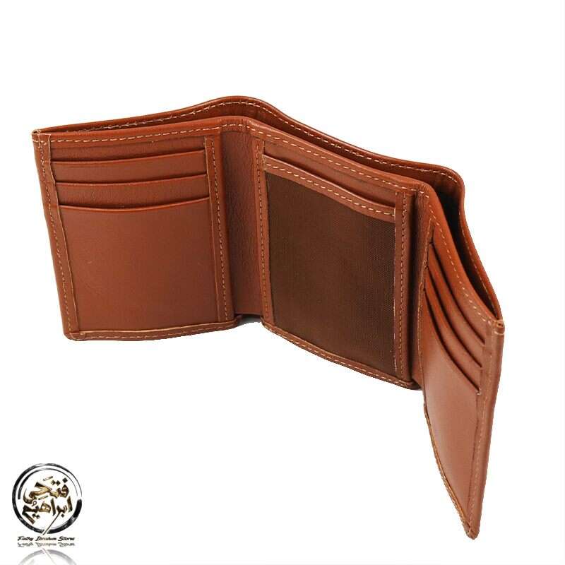 C2259U - Natural Leather Wallet for Men from Seven K, Havana
