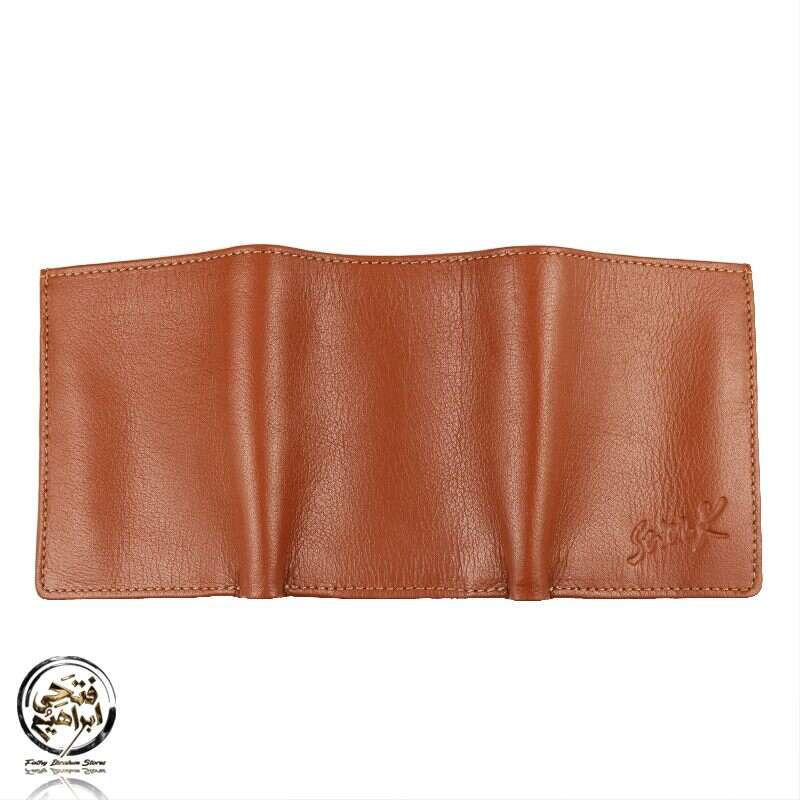 C2259U - Natural Leather Wallet for Men from Seven K, Havana