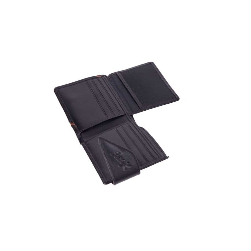 Seven K Men’s Genuine Leather Wallet – Black