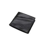 Seven K Men’s Black Leather Wallet with Coin Pocket – Practical and Elegant

