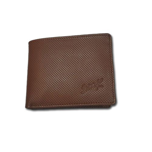 Seven K Men's Genuine Leather Wallet, Tan