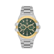 ساعة سانتا باربرا بولو أند راكيت الرجالية بمينا خضراء SB.1.10609-4