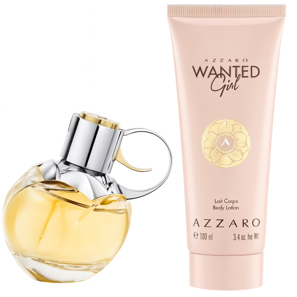 AZZARO WANTED GIRL (W) SET EDP 30ML + BL 100ML