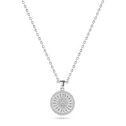 Sunrise Silver Necklace 925 with Zircon Stones