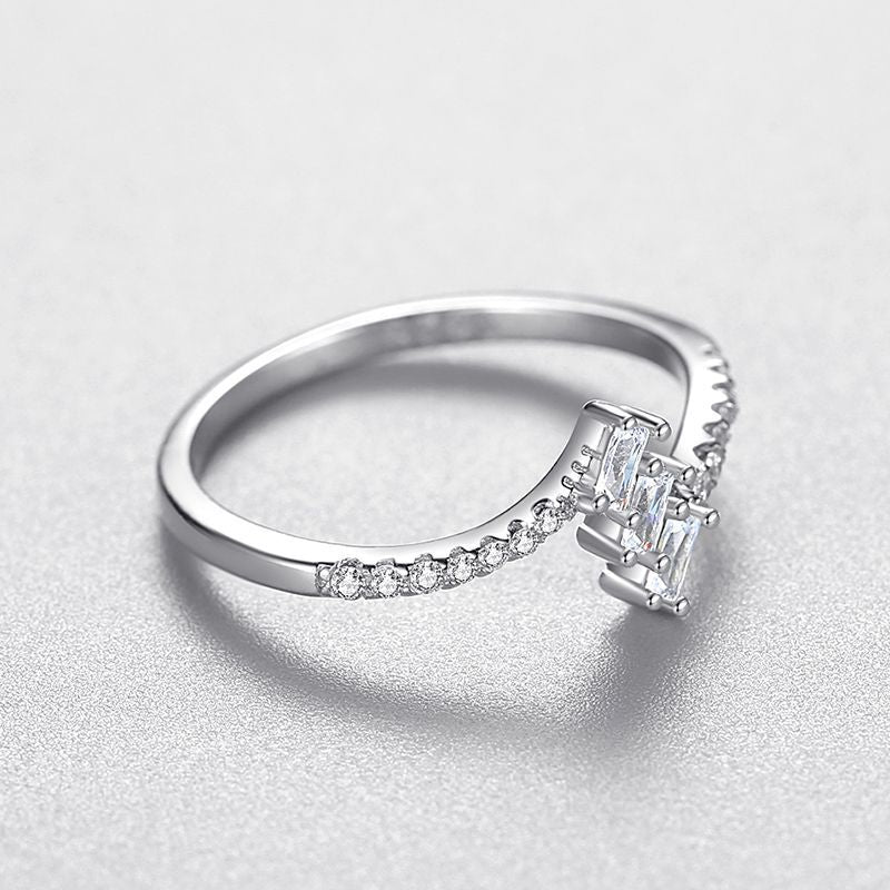 Zircon 925 Silver Ring