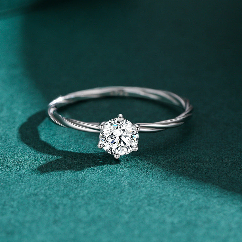 Zircon 925 Silver Ring