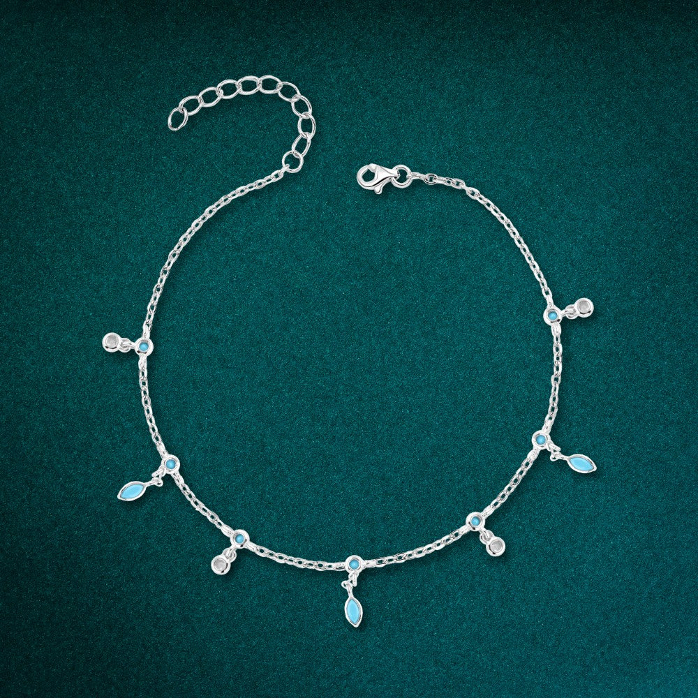 Sky Melody Bracelet – Elegant and Playful Design, 925 Sterling Silver with Sparkling Zircon Stones