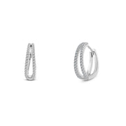 "Simple Elegance" 925 Silver Earrings 