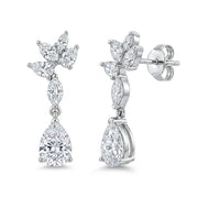925 Silver Elegant Teardrop Earrings